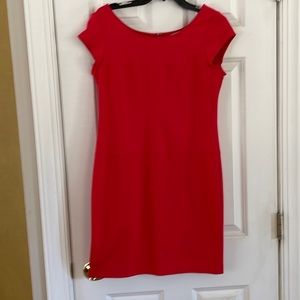 Banana Republic 8P Red Short Sleeve Dress